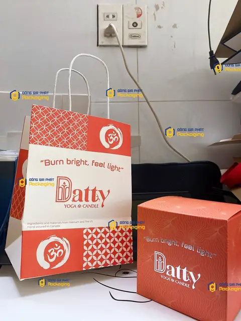Túi giấy Batty Yoga & Candle – ảnh 3