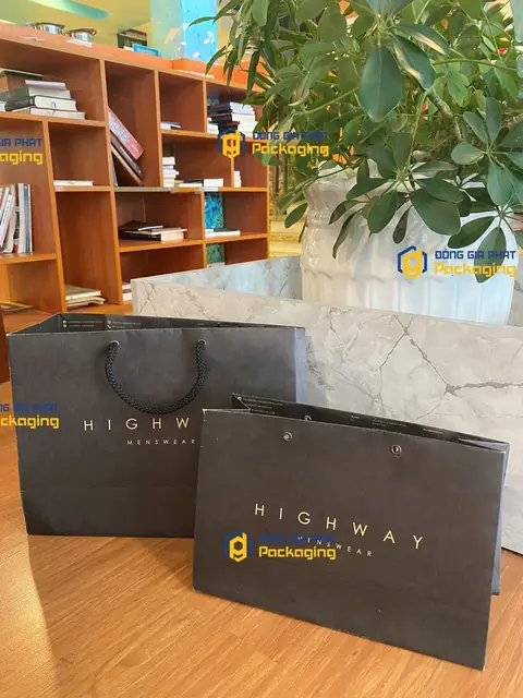 Túi giấy Highway Menswear