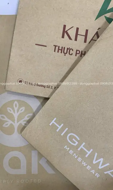 Túi giấy Highway Menswear – ảnh 3