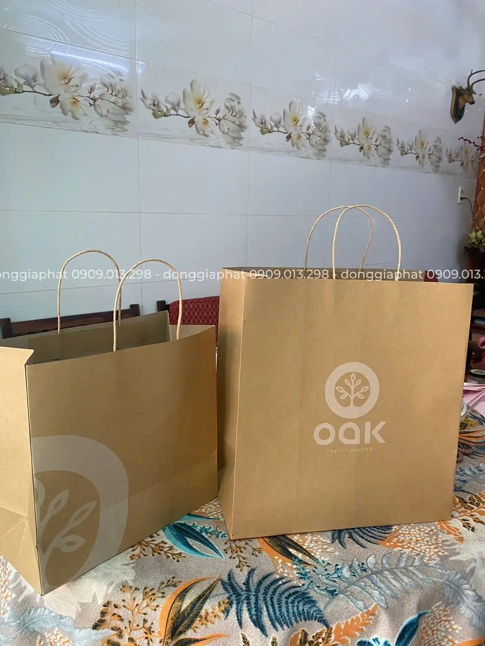 Túi giấy kraft OAK